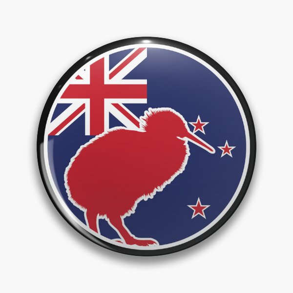 Item preview, New Zealand Kiwi New Zealander National Animal Flag designed and sold by FlagX.