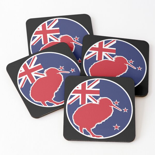 Item preview, New Zealand Kiwi New Zealander National Animal Flag designed and sold by FlagX.
