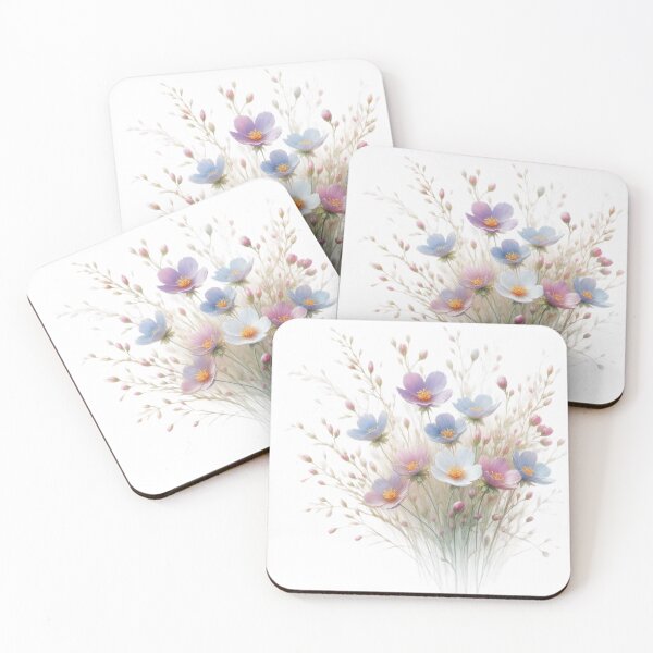 Item preview, Watercolor of wild flowers 23 designed and sold by I-HERE.