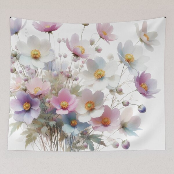 Item preview, Watercolor of wild flowers 24 designed and sold by I-HERE.