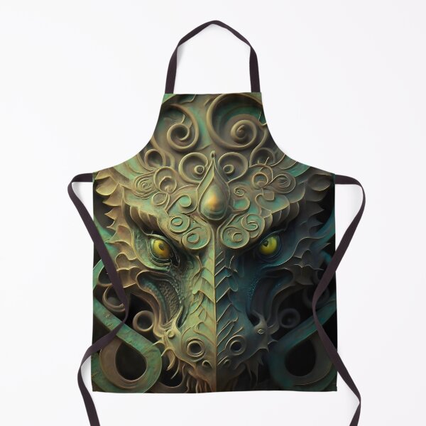 Artikelvorschau, Grüner Patina-Wächter: Mythische Steinskulptur entworfen und verkauft von DragonRealms.