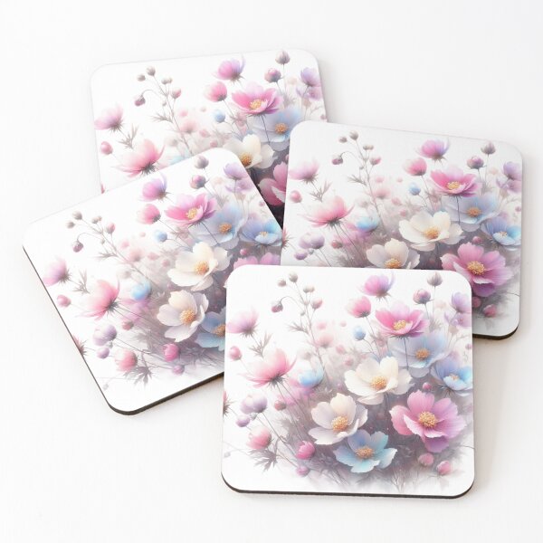 Item preview, Watercolor of wild flowers 25 designed and sold by I-HERE.