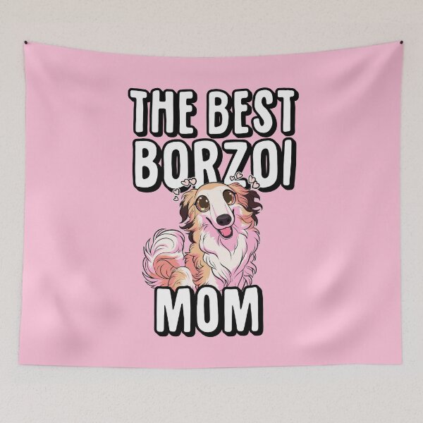 Item preview, The Best Borzoi Mom designed and sold by Iluvmygreyhound.