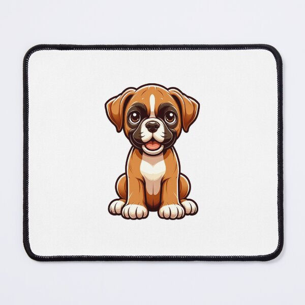 Item preview, Boxer Dog Puppy Drawing designed and sold by CharmStudio.