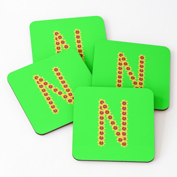 Item preview, Flower Letter N designed and sold by mlogic.