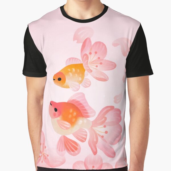 Cherry blossom goldfish 1 Graphic T-Shirt