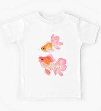 Kirschblüten - Goldfisch 1 Kinder T-Shirt