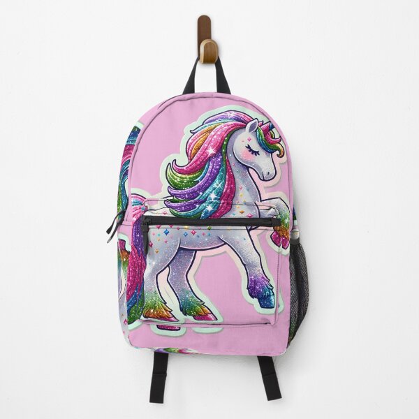 Item preview, Sparkling Rainbow Unicorn Sticker Art designed and sold by inkArtistryfine.