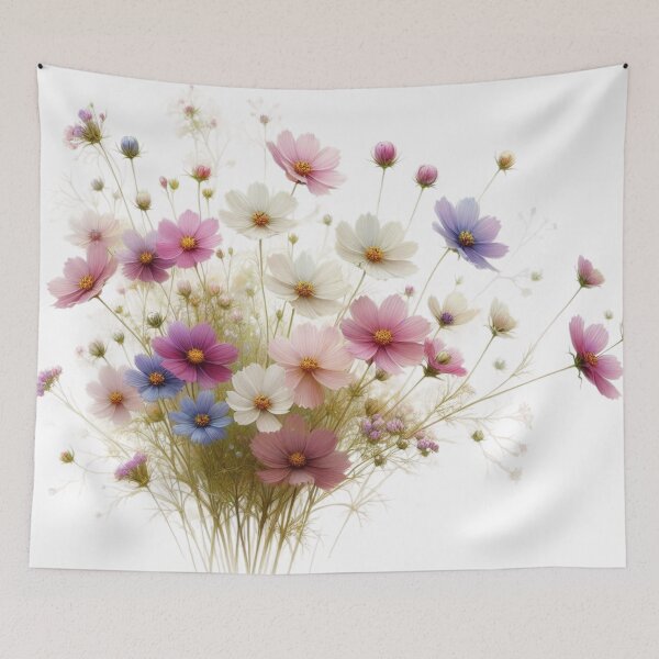 Item preview, Watercolor of wild flowers 27 designed and sold by I-HERE.
