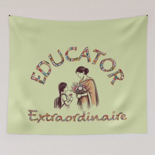 Item preview, Educator Extraordinaire, Best Teacher Tees, Teacher Mugs, Stickers, designed and sold by karinasalwaszka.
