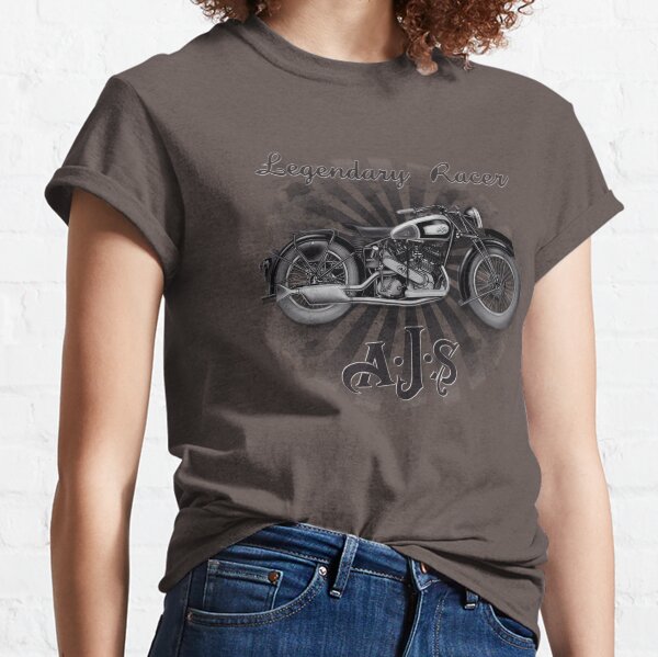 Biker Rider Unisex /& Kids T-shirt Classic Moto Race Bike Motorcycle