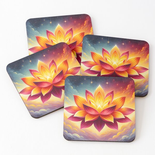 Item preview, Ethereal Lotus Dreamscape Artwork designed and sold by inkArtistryfine.