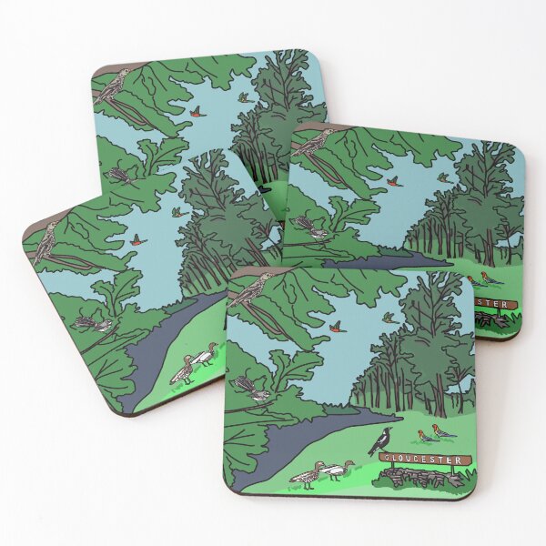 Item preview, Birds of Gloucester designed and sold by amandalilleyman.