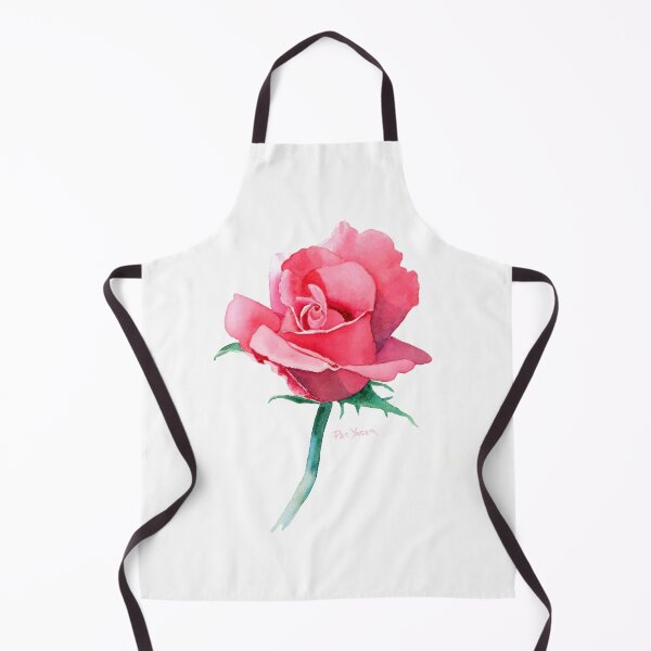 Item preview, Coral pink rosebud designed and sold by Pat Yager.