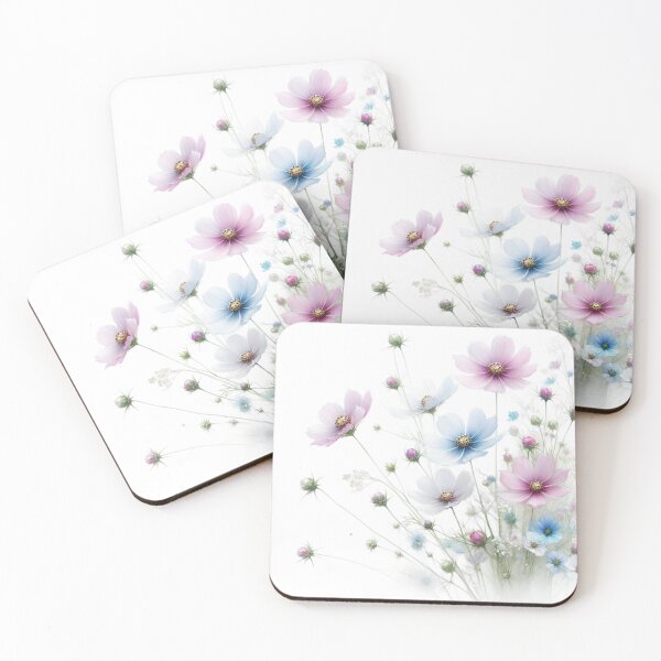 Item preview, Watercolor of wild flowers 30 designed and sold by I-HERE.