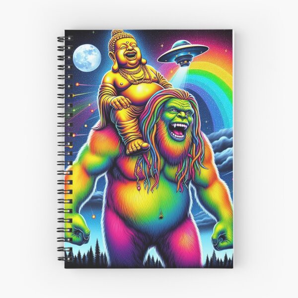 Item preview, Rainbow Squatch and the Buddha designed and sold by TheoHeistman.