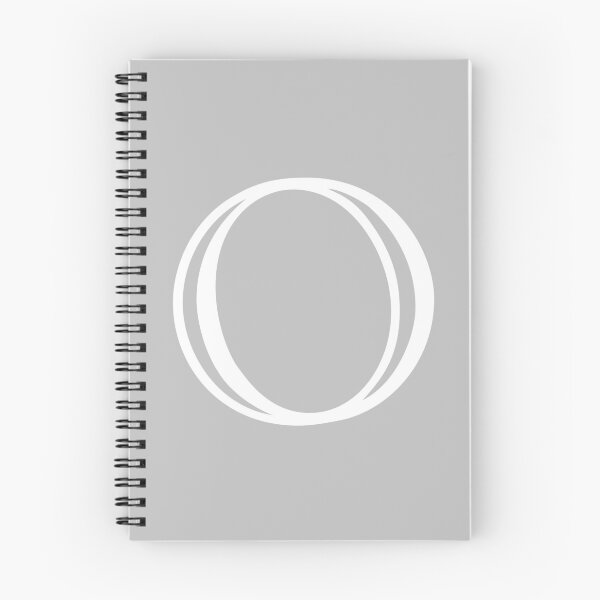 Item preview, Silver Gray Basic And Elegant Monogram O designed and sold by rewstudio.