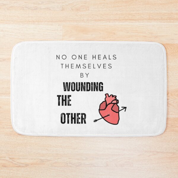 Item preview, No One Heals Themselves By Wounding The Other designed and sold by WifiJW0526.