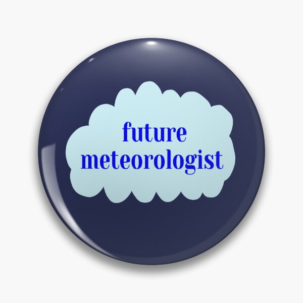 Item preview, Future Meteorologist in Blue designed and sold by Lightning Strike Designs.