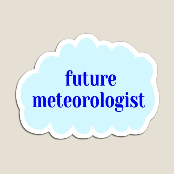 Item preview, Future Meteorologist in Blue designed and sold by Lightning Strike Designs.
