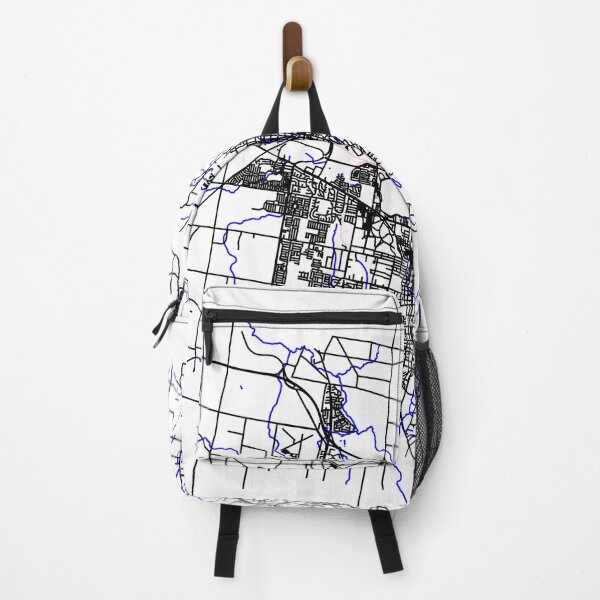Item preview, Ballarat - Black Thick outline map designed and sold by Rupert Russell.