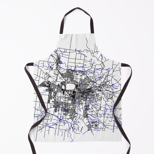 Item preview, Ballarat - Black Thick outline map designed and sold by Rupert Russell.