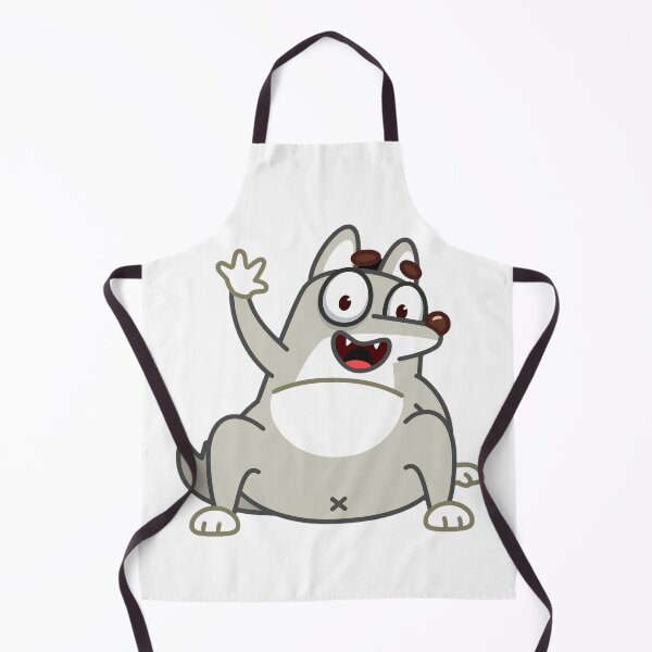 Item preview, The gray wolf is jumping on its belly designed and sold by XAYDAPI.