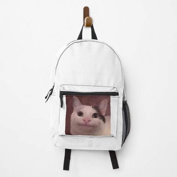 Item preview, smiling cat meme designed and sold by RaisedByKittens.