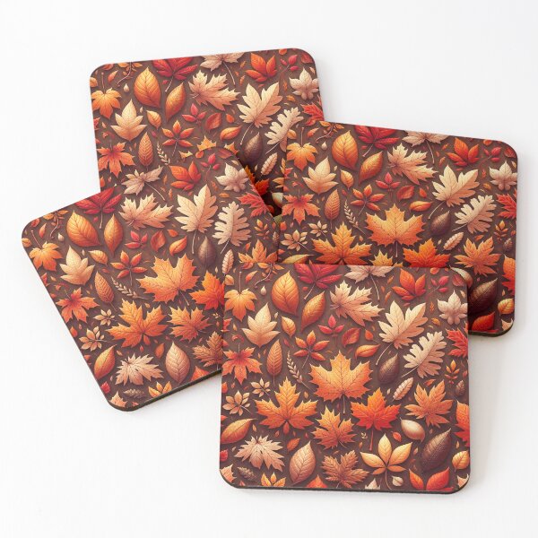 Item preview, Assorted Autumn Leaves Print designed and sold by PinUpPizzazz.