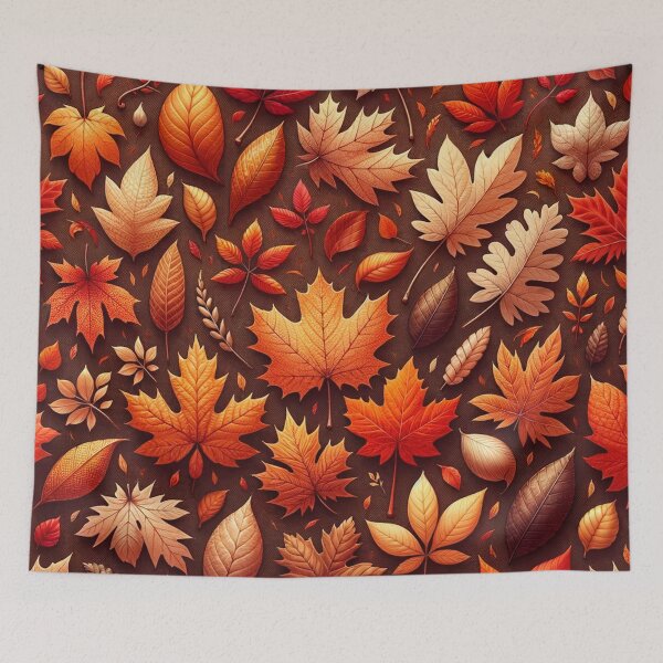 Item preview, Assorted Autumn Leaves Print designed and sold by PinUpPizzazz.