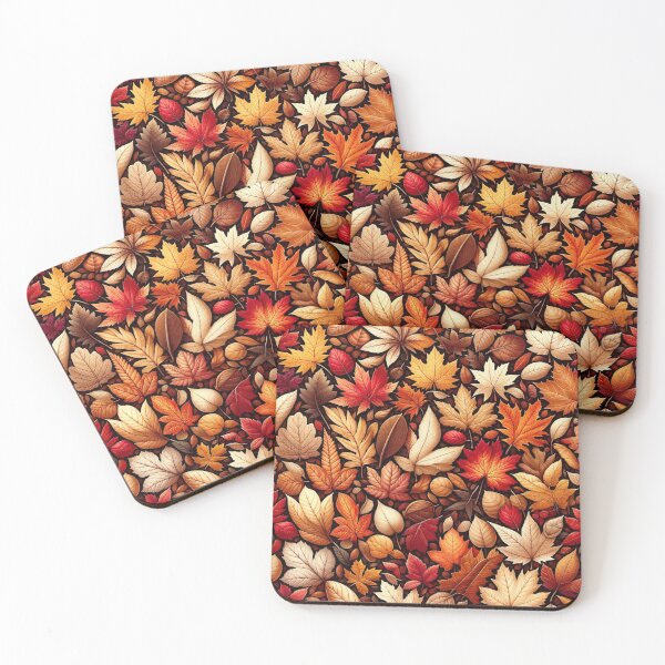 Item preview, Assorted Autumn Leaves Print designed and sold by PinUpPizzazz.