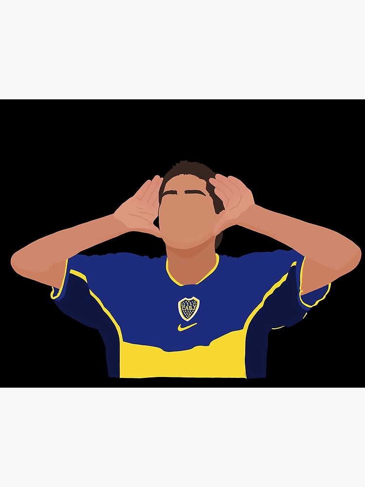 Juan Roman Riquelme Minimal Design Football Boca Juniors