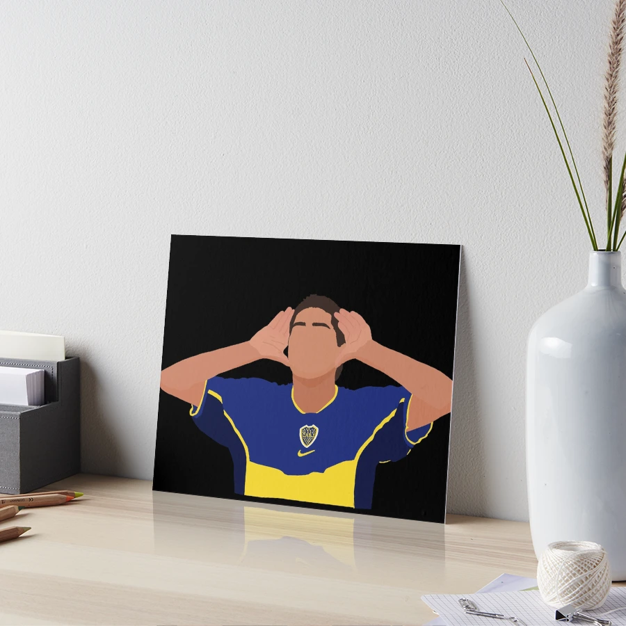 Juan Roman Riquelme Minimal Design Football Boca Juniors
