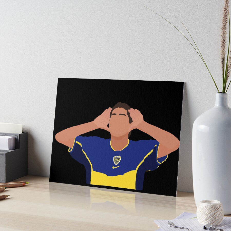 Juan Roman Riquelme Minimal Design Football Boca Juniors
