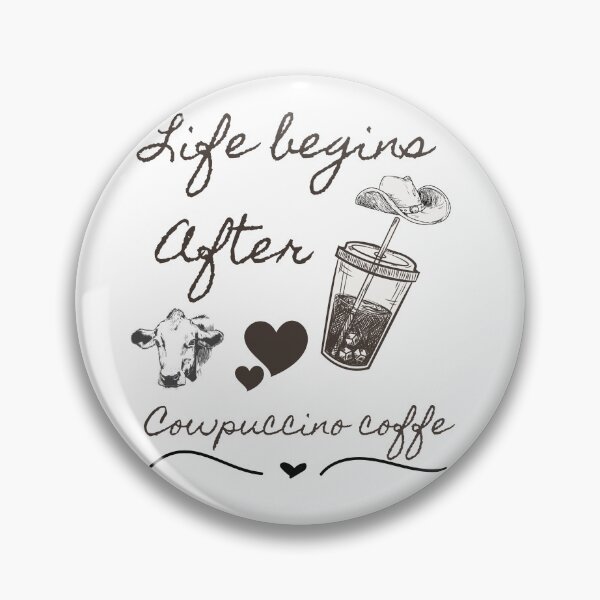Item preview, Copy of life begins after cowpuccino coffee designed and sold by Cosmicworld07.
