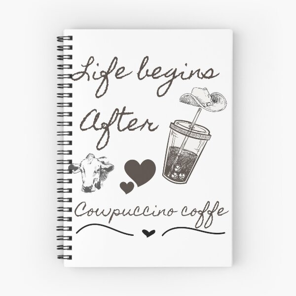 Item preview, Copy of life begins after cowpuccino coffee designed and sold by Cosmicworld07.