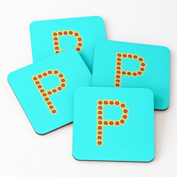 Item preview, Flower Letter P designed and sold by mlogic.