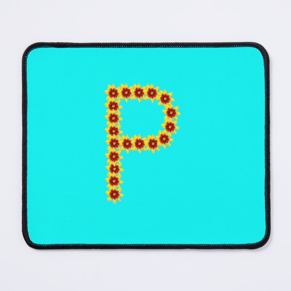 Item preview, Flower Letter P designed and sold by mlogic.