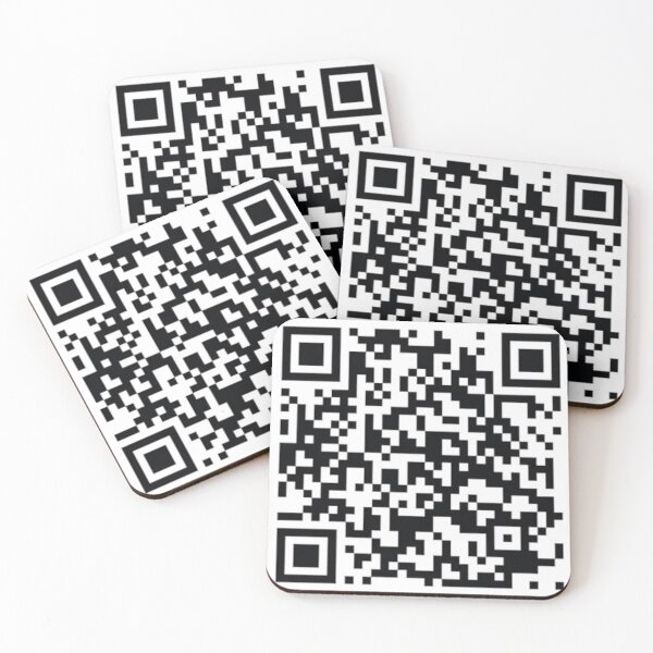 Artikelvorschau, Rick Roll QR-Code entworfen und verkauft von ShoresMade.