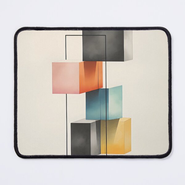 Item preview, Cube Symphony - Minimalist Abstract Cubes designed and sold by ColorConsole.