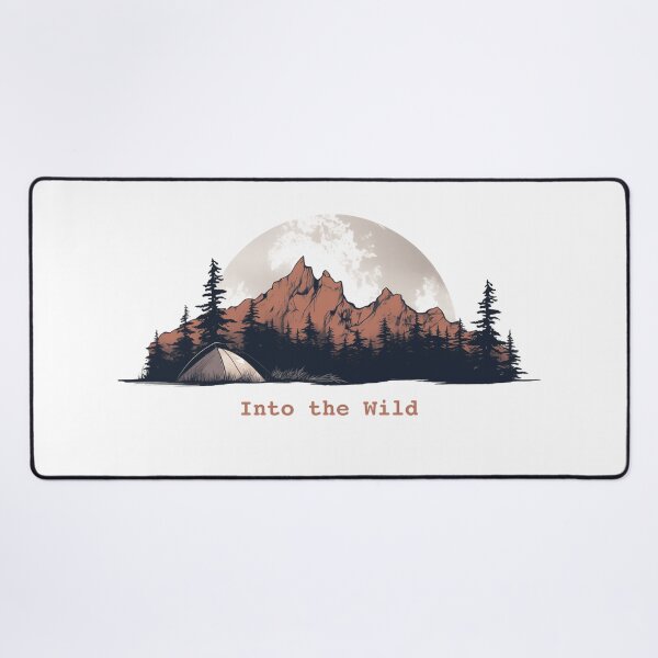 Item preview, Into the Wild, Hiking, Nature, Outdoors, Nature Lover Gift, Camping, Stay Wild designed and sold by changingshores.