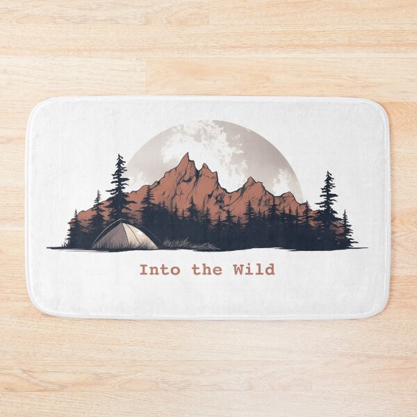 Item preview, Into the Wild, Hiking, Nature, Outdoors, Nature Lover Gift, Camping, Stay Wild designed and sold by changingshores.