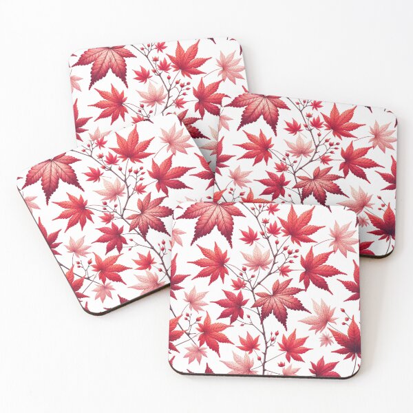 Item preview, Japanese Maple Tree Leaves Print designed and sold by PinUpPizzazz.
