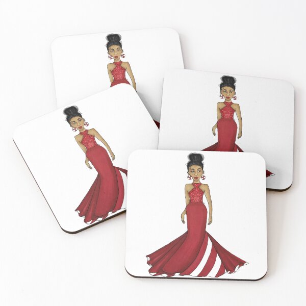 Item preview, Peppermint Elegance Fashion Illustration - Female Drawing  designed and sold by SMillustrations.