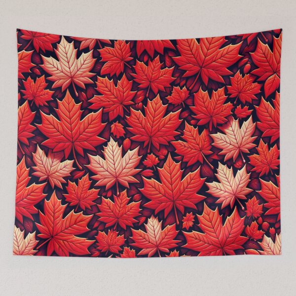Item preview, Sugar Maple Leaf Print designed and sold by PinUpPizzazz.