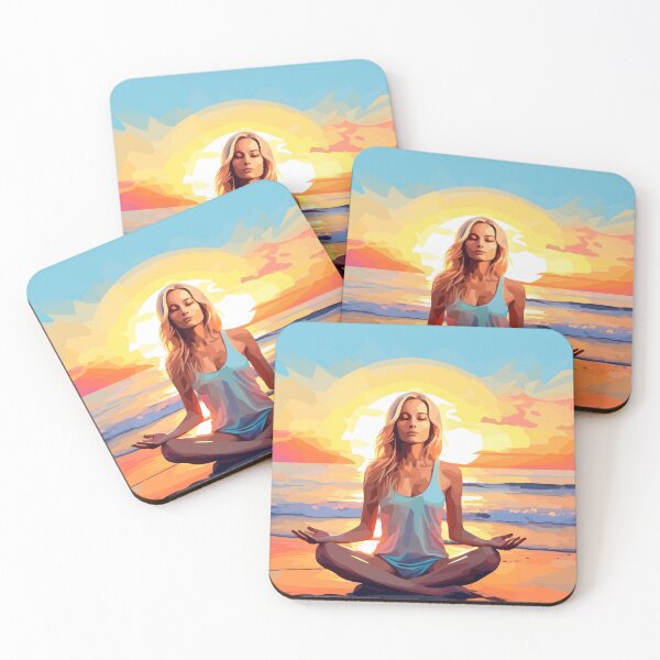 Item preview, Beach Yoga designed and sold by randynash.