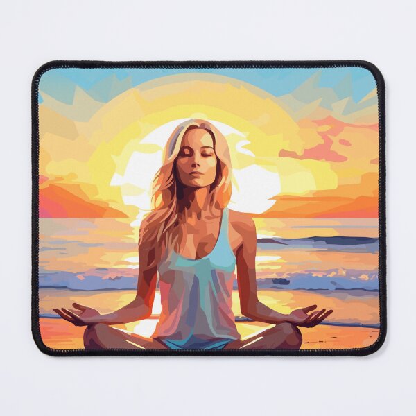 Item preview, Beach Yoga designed and sold by randynash.
