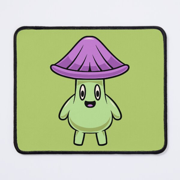 Item preview, Cute Mushroom Cortinarius Violaceus smiling illustration designed and sold by cubbone.