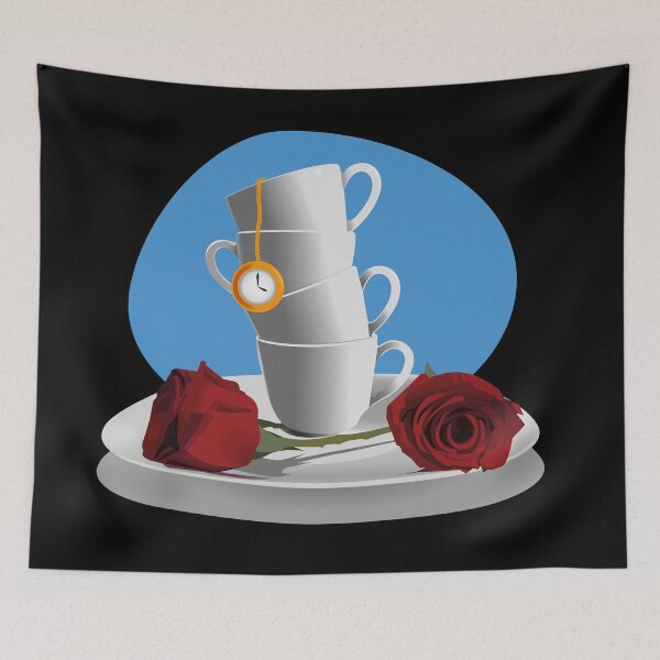 Item preview, Tea Time - Blue designed and sold by Naromibynay.