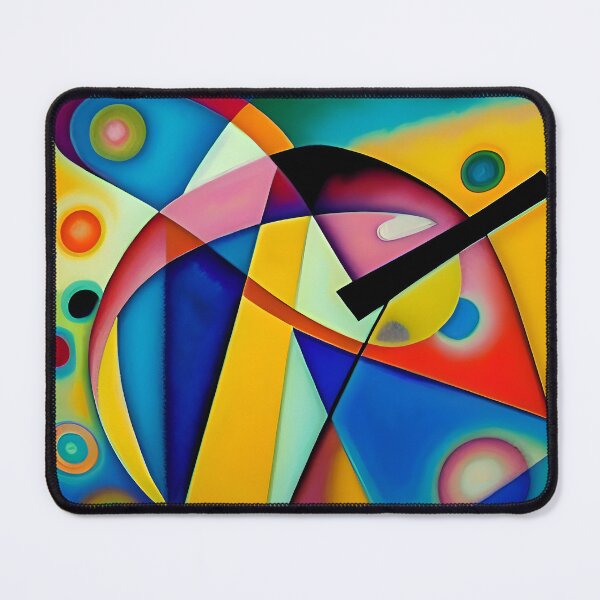 Item preview, Wassily Kandinsky Inspired Print designed and sold by PinUpPizzazz.